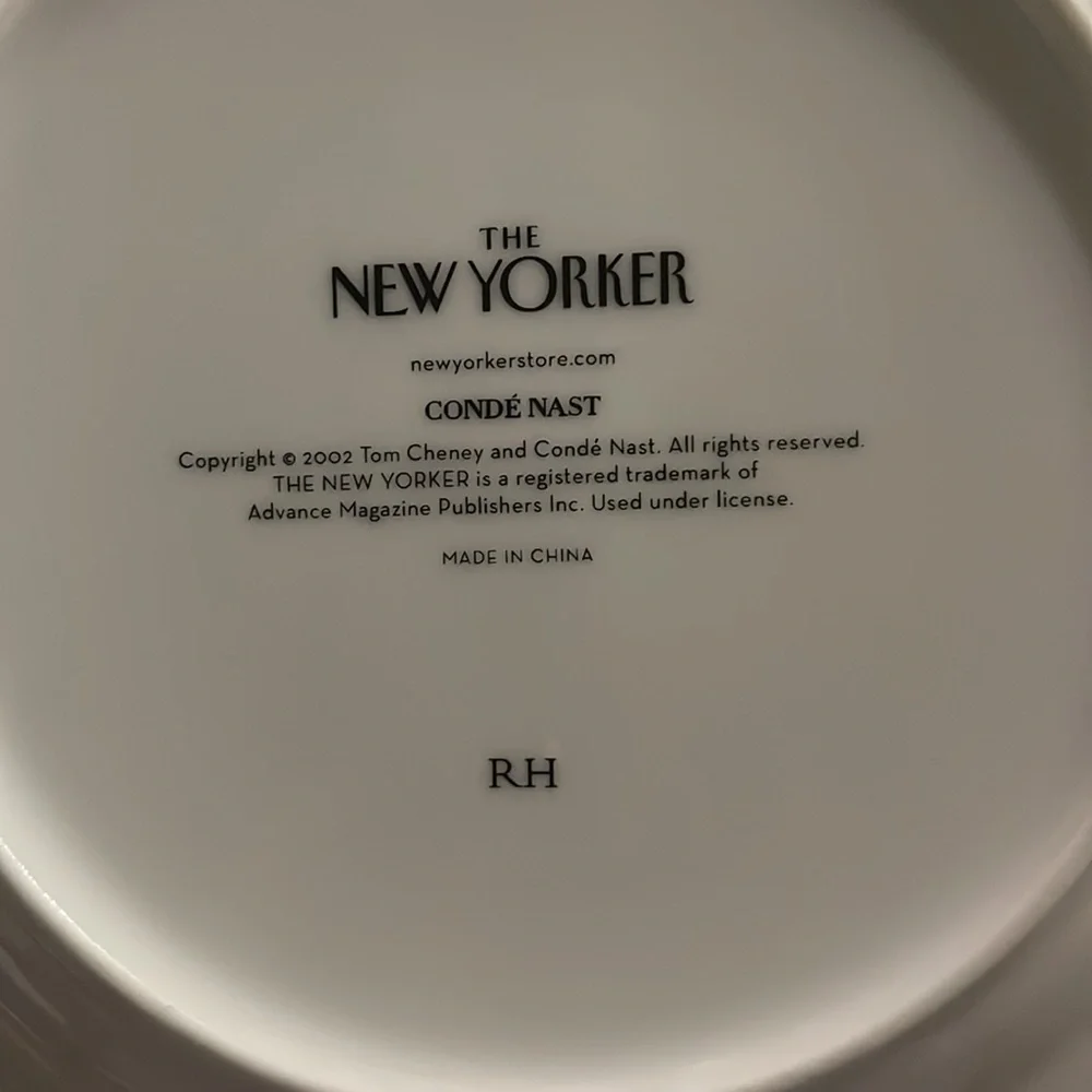 Restoration Hardware limited edition Porcelain Cocktail Plates